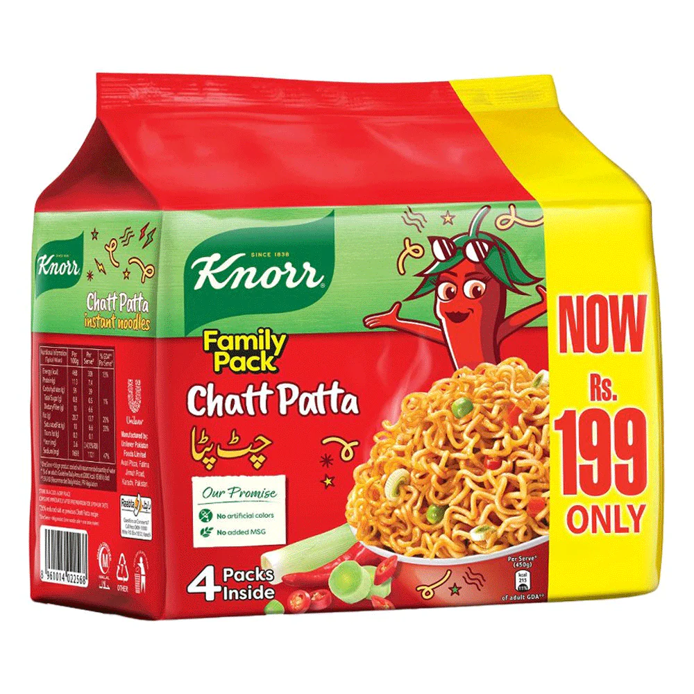 Knorr Chatt Patta Noodles Family Pack 200g